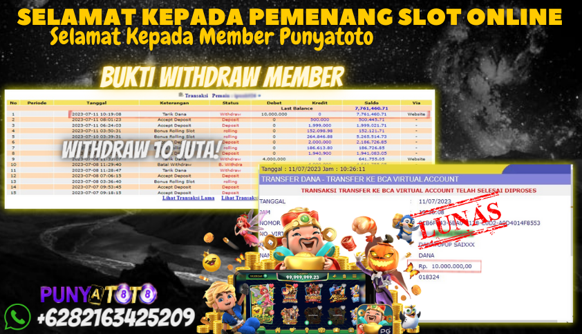 Bukti JP Slot Pragmatic Play Punyatoto - Gatot Kaca