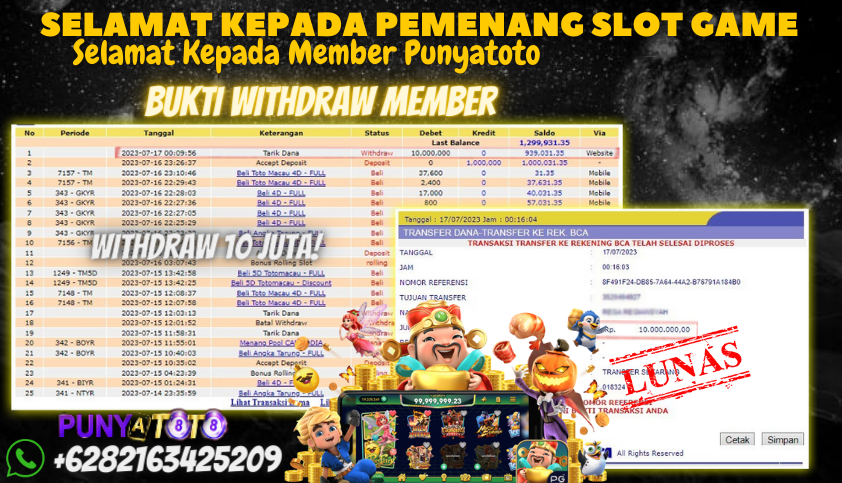 Bukti JP Slot Pragmatic Play Punyatoto - Gatot Kaca